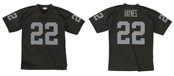 

stitched football jersey 22 mike haynes 1985 mitchell & ness retro rugby jerseys men women youth s-6xl