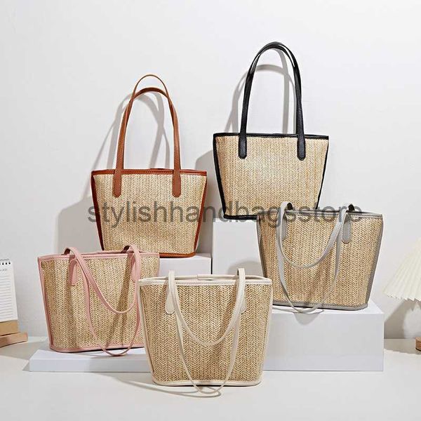 

shoulder 2023 new bohemian style women's one handheld mother simple versatile shopping tote bagstylishhandbagsstorestylishhandbagsstore