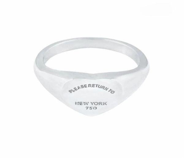 

t edition stainless women mens band ring please return to new york heart jewelry rings gold silver rose color242w261n217d6014982