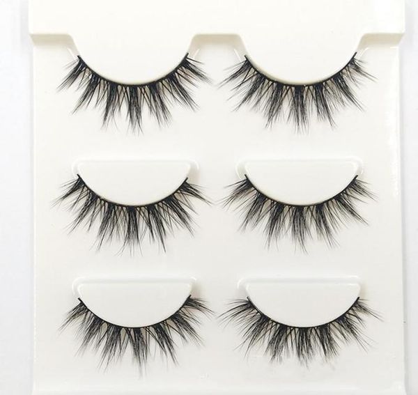 

false eyelashes 3d09 natural tapered black terrier fashion ball smoke makeup fake cross messy soft 3d eye lashes7937440