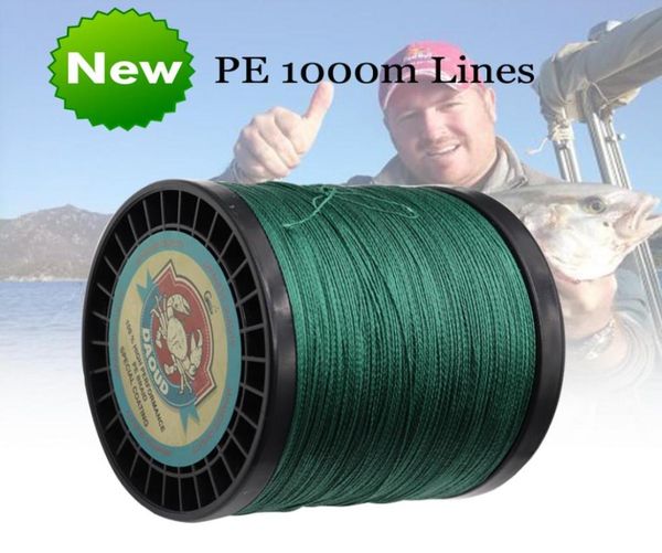 

daoud 4 strands 1000m pe braided fishing line 8140lb multifilament fishing line for carp fishing 8lb 10lb 30lb 50lb 100lb 120lb4539717