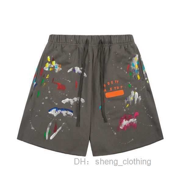 

essentail galery dept mens womens galleries shorts designer swimming dept gym pure cotton graffiti antique copper letter print 2 qa6i, White;black