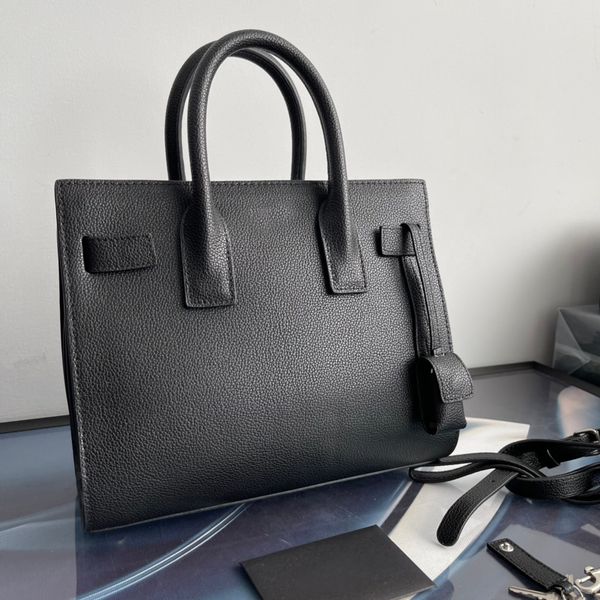 

7a designer accordion bags tubular handle real leather totes 26cm high imitation crossbody with box