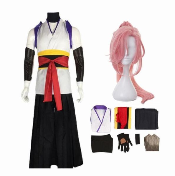 

anime sk8 the infinity cherry blossom cosplay costume samurai clothes kimono61407869549597, Black