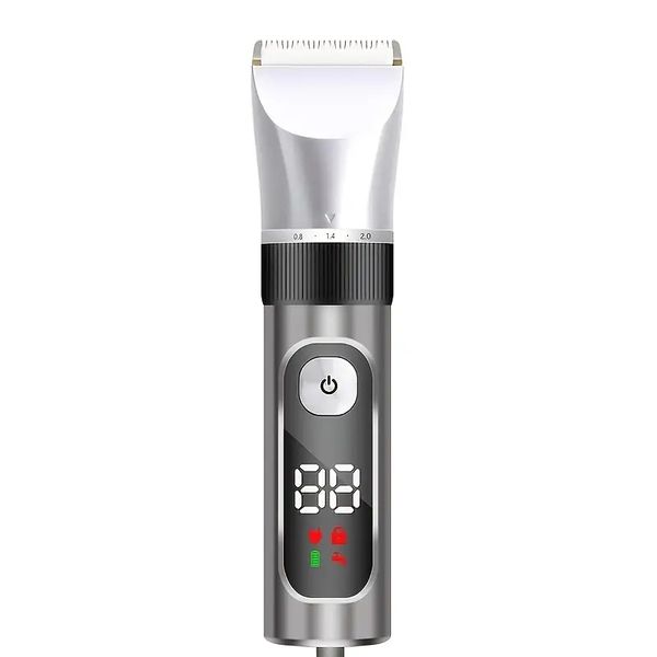 

men hair clipper, waterproof electric hair machine cordless beard trimmer