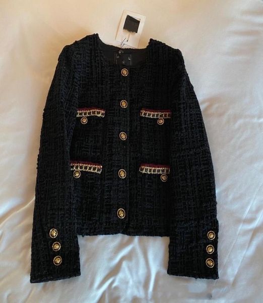 

womens jackets short coat style fragrance style temperament waist singlebreasted tweed46315428799725, Black;brown