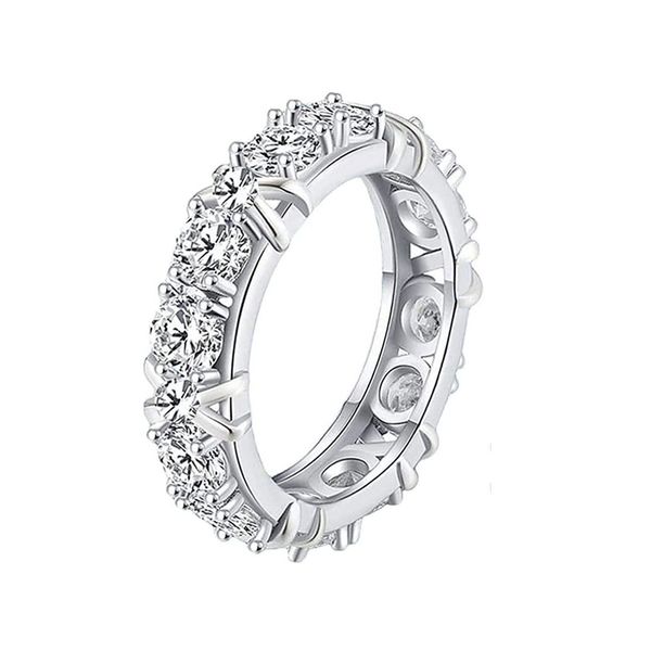 

luxury designer ring for women x-shaped titanium steel silver love rings inlaid diamond men ring size 6-9 womens designer jewelry ing