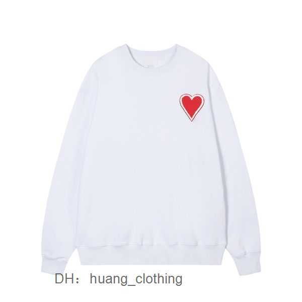 

amiparis paris designer mens hoodie womens crewneck classic love available in a variety colors 2 knyb, Black