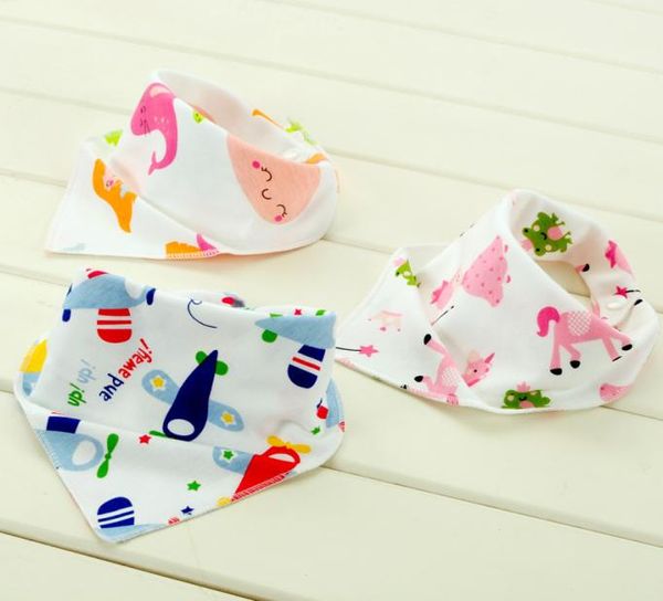 

whole 5pclot baby bibs 100 cotton head scarf boy kerchief girl bib zja6r8e4322382