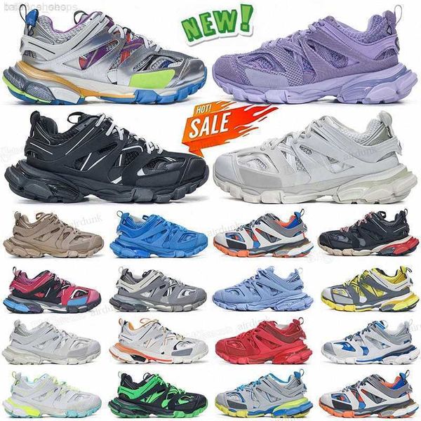 

quality track 3 3.0 casual shoes tracks sneaker triple white black mesh and nylon tess.s. gomma leather trainer printed platform trainers m