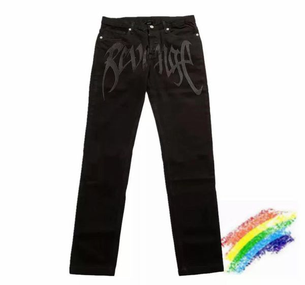 

embroidery jeans men women 1 vintage pants trousers1545841, Blue