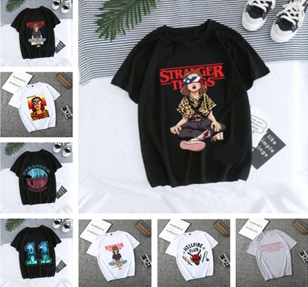 

stranger things 4 t shirt womenmen aesthetic graphic hellfire club tshirts funny tee shirt eleven summer8319964, White