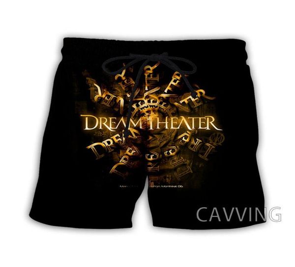 

men039s shorts cavving 3d printed dream theater summer beach streetwear quick dry casual sweat for womenmen u022888346, White;black