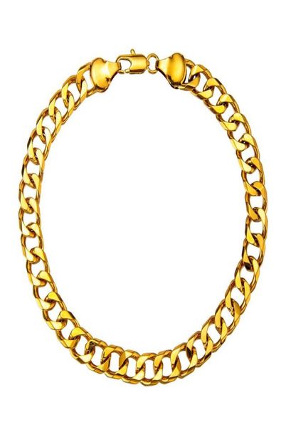 

anklets chunky 7mm cuban link chain gold colorwhite color anklet 9 10 11 inches ankle bracelet for women men waterproof5329465, Red;blue