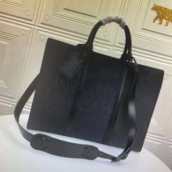 

sac plat horizontal zippe briefcase m45265 wholesale europe and america new men's briefcase plaid single shoulder crossbody bag busines, Blue;pink