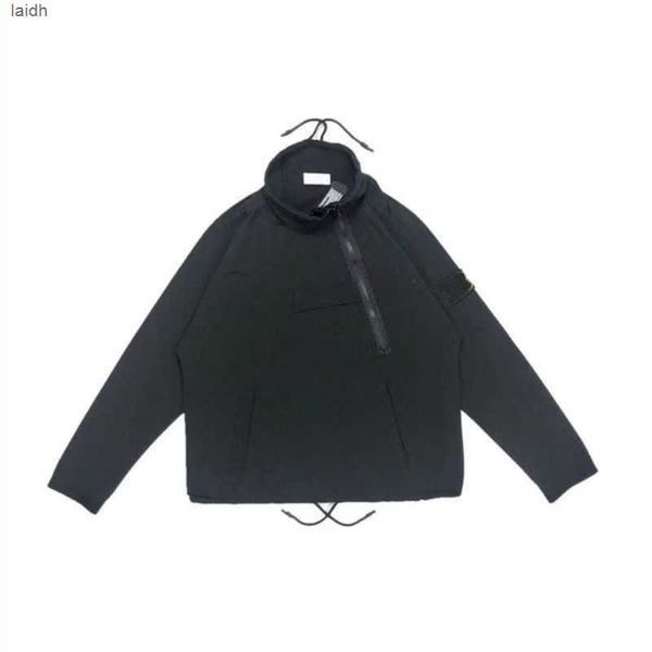 

toney diagonal zip jacket stone designer men's jackets island armband fashion pullover tide brand dgyr, Black;brown