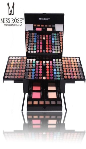 

180 colors professional eye shadow palette makeup set with brush mirror shrink eyeshadow cosmetic makeup case8443857