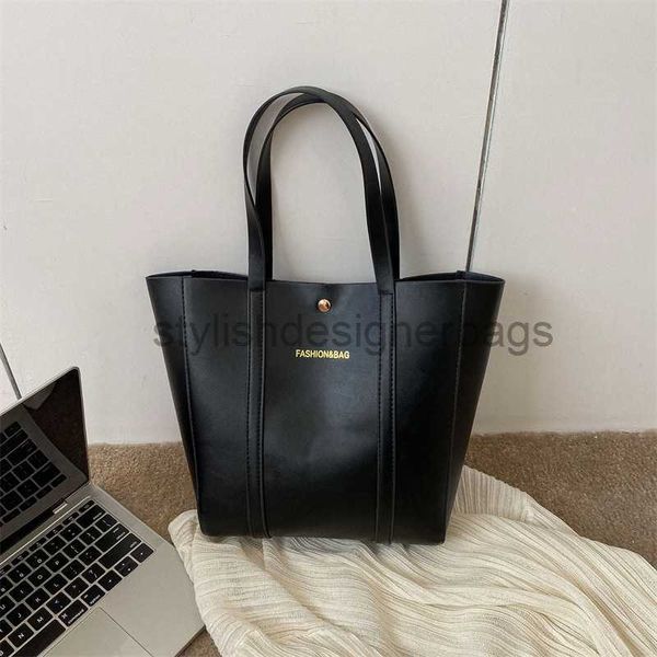 

shoulder bags tote bag commuter versatile big bag women's large capacity 2023 new fashionable student class one shoulder bucket bagstyl