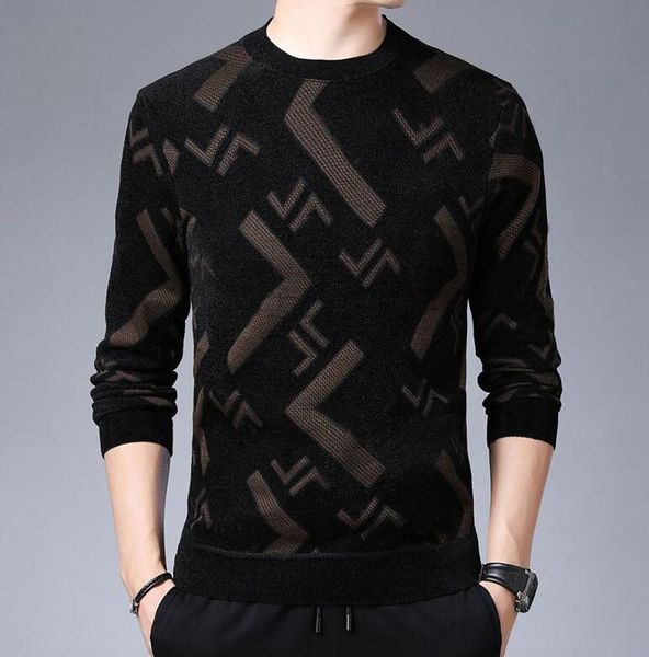 

mens womens designers sweaters pullover long sleeve sweater sweatshirt geometric print knitwear man clothing winter thick warm clothes, White;black