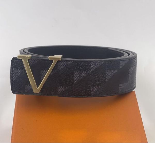 

designer belt fashion luxury plaid presbyopia striped leather men and women belts 3.8cm, Black;brown