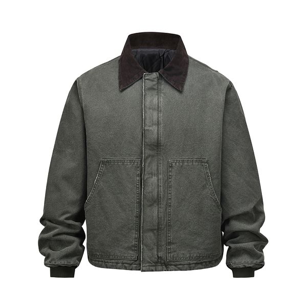 

thick jackets outerwear men hip hop vintage winter coats men's fashion coat casual big size, Black;brown