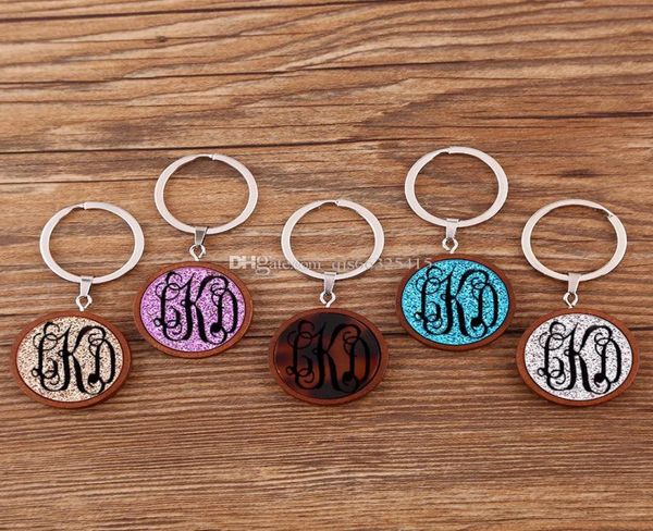 

monogram tassel monogram whole wood acrylic key chain blank letter key chain promotional gifts delivery to your door4162983, Slivery;golden