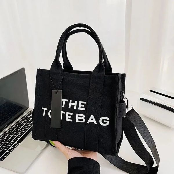 

tote bag marc large totebag handbag shoulder bags women canvas practical large capacity summer ladies crossbody letter printing purse