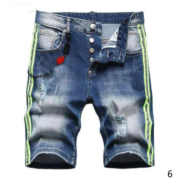 

mans jeans shorts pants 2021 mens designer blue distressed ripped biker slim fit motorcycle denim for men s clothin8155007