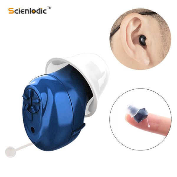 

ear care supply cic invisible hearing aid mini hearing device ear audifono sound adjustable hearing aids for the elderly sound amplifier 230
