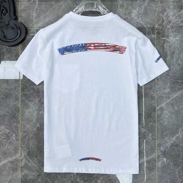 

fashion men's luxury t shirt brand ch t-shirts designers men women tees horseshoe sanskrit cross print classics cotton t-shirt casual, White;black