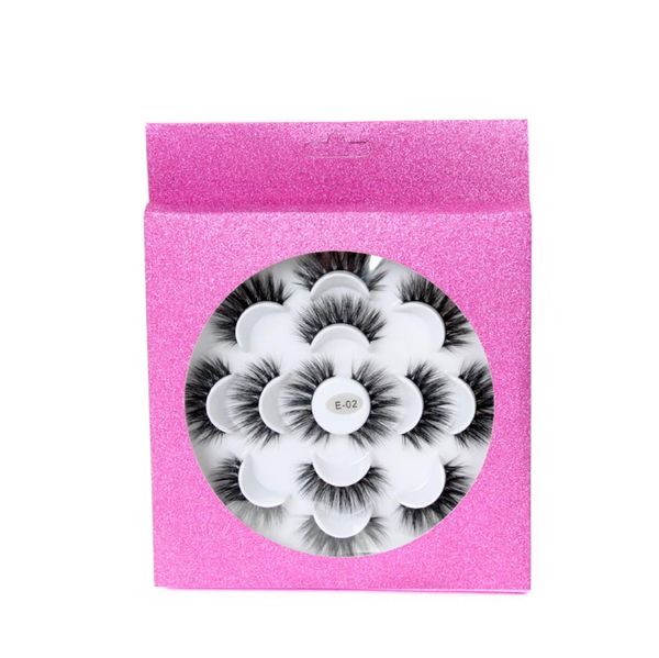 

7 pairs natural false eyelashes 9 styles fake lashes long makeup 3d mink lashes extension eyelash mink eyelashes for beauty6174368