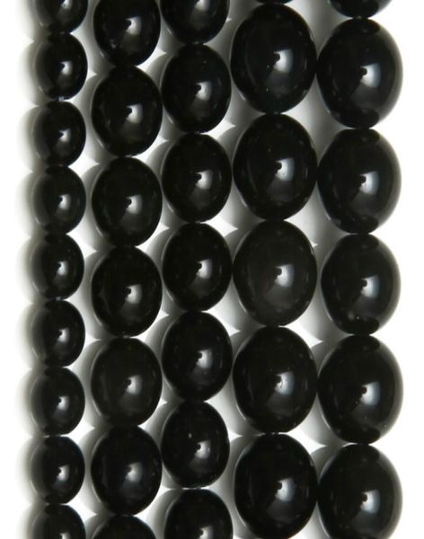 

8mm natural stone black obsidian round loose beads 15quot strand 4 6 8 10 12 14mm pick size for jewelry making2202298
