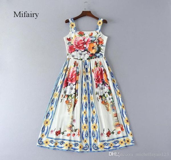 

2017 summer print a line women dress bohemian spaghetti straps front button vestidos de festa d0617556767746, Black