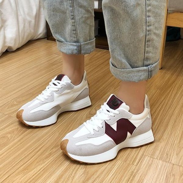 

boots women luxury sports shoes spring autumn air mesh color block trendy soft sole casual sneakers zapatos de mujer 230804, Black