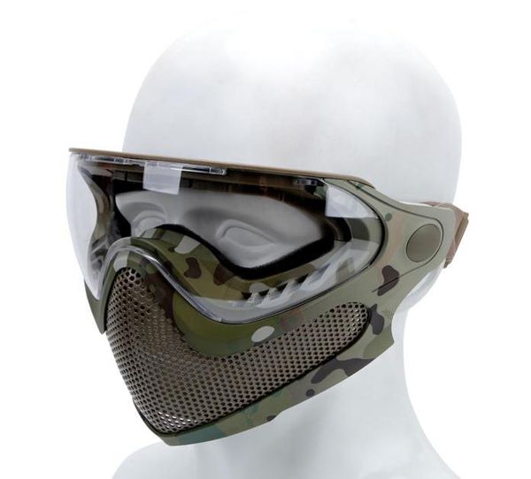 

airshoft mask outdoor protective face cover tactical equipments1334326