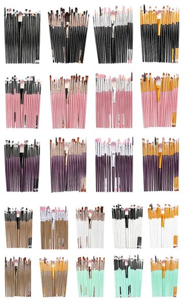 

20pcs cosmetic makeup brushes set pro powder brush foundation eyeshadow eyeliner lip cosmetic make up brush tool7023341
