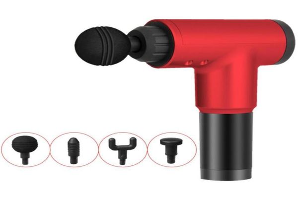 

fitness fascia muscle massage gun rechargeable integrated electric deep vibration muscle relaxation massager female79378901684070