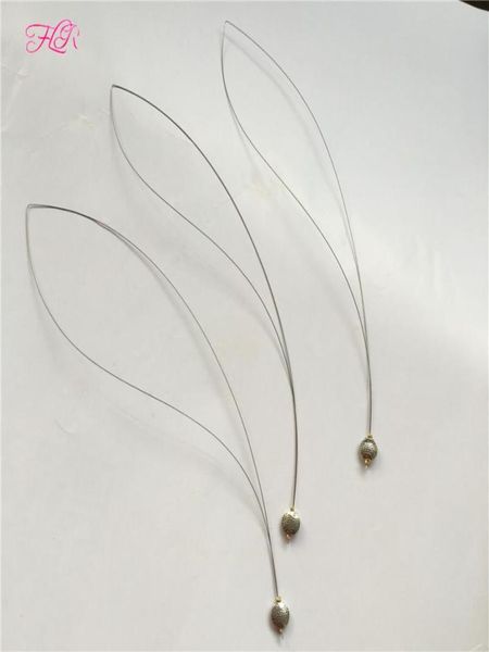 

12units stainless hair application pulling hair extension tools nano ring hair threader silver color2415807