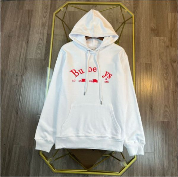 

2023 new designers hoodies for men women hoodie hooded embroidery lattice letterhip fashion retro men black white letter man hoodie brand ju