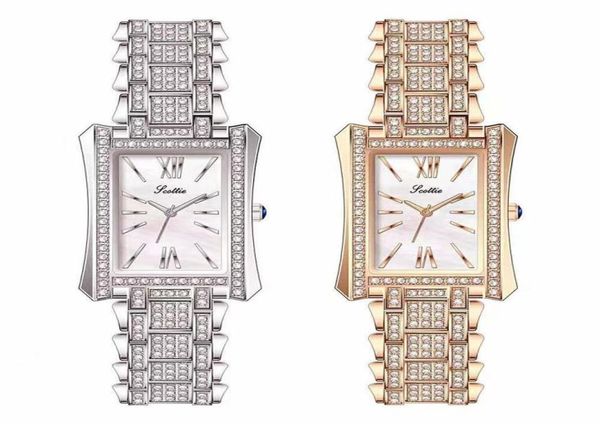 

luxury womens watches designer 2022 allmatch fashion ladies watch diamond rectangular quartz waterproof women watch strip nail ti3254693, Slivery;golden