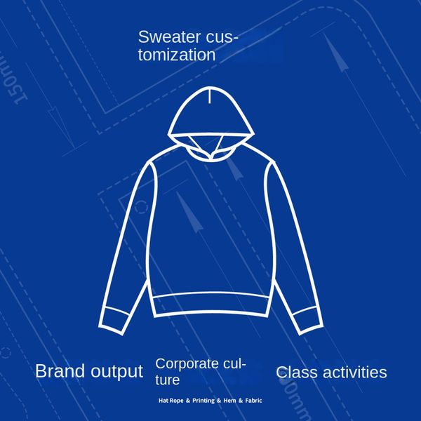 

oc no001# diy hoodies & sweatshirts customized men's and women's sweater pattern logo design proof services for group clothing, Black