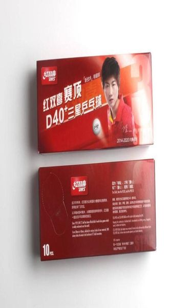 

original dhs 40 3 stars new cell dual table tennis ball new technology seam ball for ping pong racket game wholes 20 balls c1305763368697