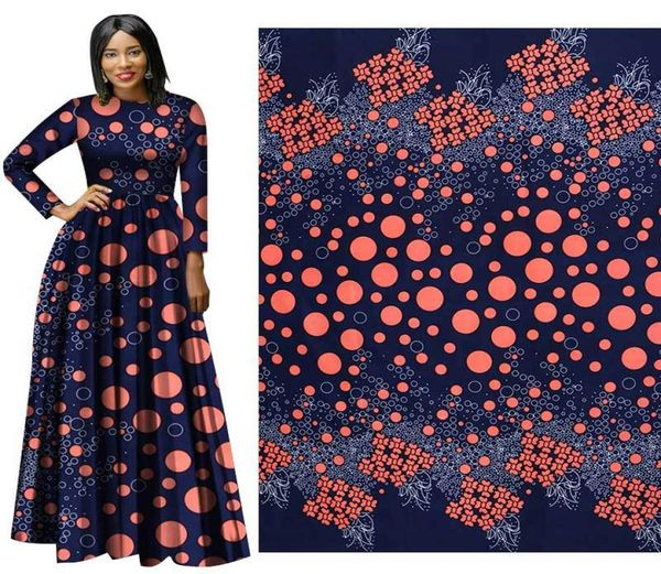

wax new arrival ankara binta real wax 6 yards african fabric for party dress ship8439256, Black;white
