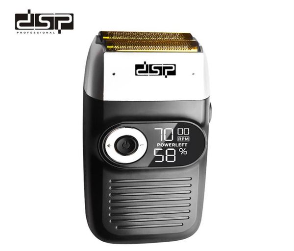 

dsp household electric shaver with led display reciprocating usb rechargeable multifunctional razor with two blades269y8962972