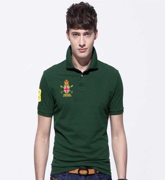 

mens polos t shirts with embroidery short sleeve casual shirts3790687, White;black