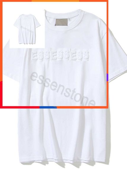 

23s fears mens of god t shirt designer ess t shirt men women's fashion with letters casual summer essen short sleeve man essental tee, White;black