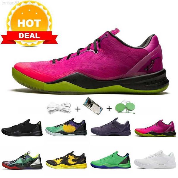 

manba 8 8s basketball shoes triple white black gold easter ftb mambacurial prelude reflectiion sulfur electric mens trainers sports sneakers