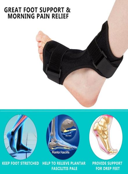 

plantar night splint plantar fasciitis ankle support treat heel pain orthosis health products3870149, Blue;black