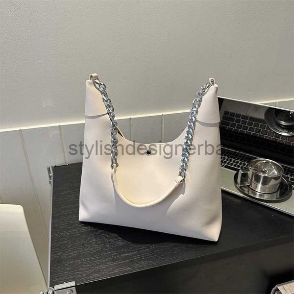 

shoulder bags temperament simple and fashion women's commuting chain one shoulder bag women's 2023 summer new fashionable solid co