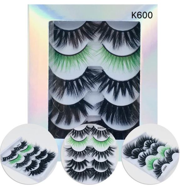 

whole 5 pairs multi pack fake eyelashes synthetic silk eyelash 5 pairs each pack false eyelashes synthetic lashes7239290